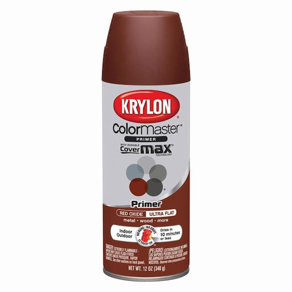 Krylon 12 Oz Ruddy Brown ColorMaster AllPurpose Primer 1317 Zoro